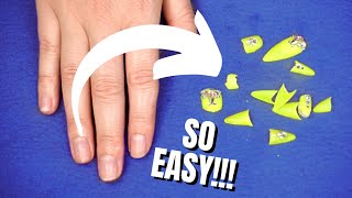 DIY HOW TO REMOVE GEL NAILS amp GEL EXTENSIONS [upl. by Lalita594]