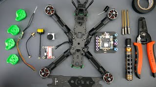 How to Build Ultimate Budget FPV Drone Build 2021  Beginner Guide [upl. by Ayalat]