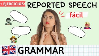 REPORTED SPEECH en inglés  Explicación con ejemplos fácil [upl. by Duquette]