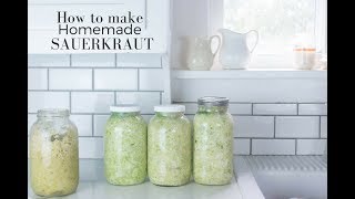 How to Make Sauerkraut [upl. by Rafaellle]