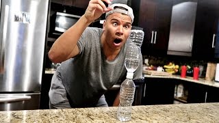 IMPOSSIBLE WATER BOTTLE FLIP TRICK SHOTS [upl. by Heady698]