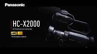 Introducing Panasonic 4K Professional Camcorder HCX2000 [upl. by Halyhs]