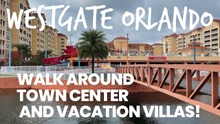 Westgate Town Center Vacation Village tour Grounds pool review 2021 Orlando Shipwreck Island [upl. by Eninnaj]