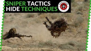 GHILLIE SNIPER Tactics  Hide Techniques [upl. by Abdel]