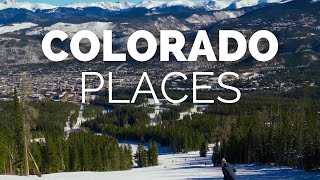 10 Best Places to Visit in Colorado  Travel Video [upl. by Nojel466]