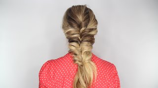 The Stacked Topsy Tail Braid Tutorial [upl. by Cairistiona]