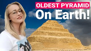 Oldest Pyramid In Ancient Egypt The Step Pyramid Of Djoser Saqqara Egypt 14 Years Of Renovations [upl. by Nilre]