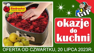 BIEDRONKA  Oferta Promocyjna od Czwartku 20072023  Twoja Kuchnia [upl. by Frayne]