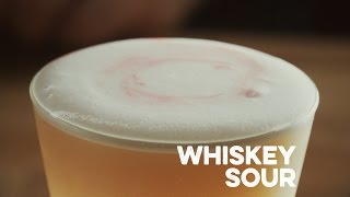 Whiskey Sour  How to Drink [upl. by Wolliw]