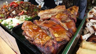 London The Street Food Market at Acklam Village Portobello Road [upl. by Alyl771]