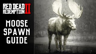 Red Dead Redemption 2  Western Bull Moose Location RDR2 [upl. by Cooperstein]