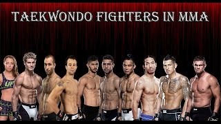 TAEKWONDO FIGHTERS IN MMA HIGHLIGHTS [upl. by Akierdna]