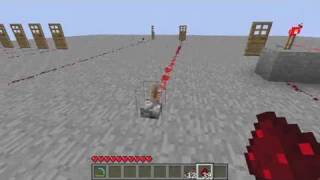 Minecraft Tutorial How to Use Minecraft Redstone [upl. by Geoffry]