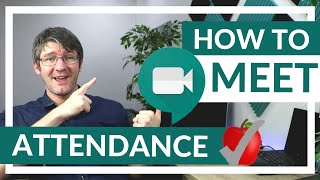 How to take Attendance in Google Meet [upl. by Smail]