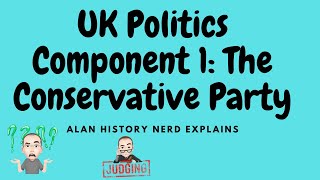 UK Politics Component 1 The Conservative Party [upl. by Ainad]