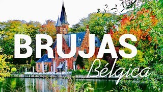 BRUJAS EN BELGICA LA CIUDAD CON MÁS ENCANTO Y LA MÁS BONITA EN EUROPA PARTE 1 [upl. by Deaner274]