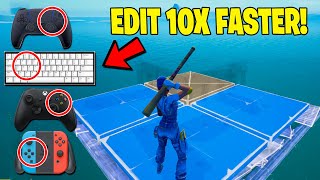 The SECRET Setting To Edit FASTER on Fortnite Console amp PC [upl. by Ikkaj387]