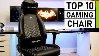 Top 10 Most Comfortable Gaming Chairs [upl. by Yrek]