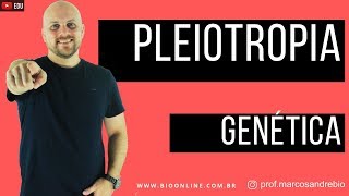 GENÉTICA  PLEIOTROPIA [upl. by Aneerak]