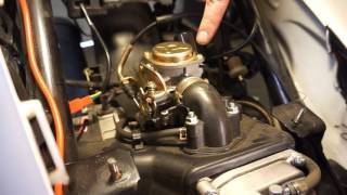 50cc or 150cc GY6 Scooter Carburetor Installation [upl. by Dom]