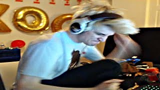 XQC RAGE amp DESK SLAM COMPILATION [upl. by Ahsetra104]