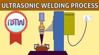 ULTRASONIC WELDING  How Ultrasonic Welding process works [upl. by Nosilla]