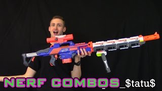 NERF COMBOS  RAPIDSTRIKE [upl. by Attenohs679]