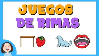 Juegos de rimas  Conciencia fonológica [upl. by Aitas]