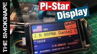 Nextion Display for PiStar MMDVM DMR Hotspot  TheSmokinApe [upl. by Aninay]