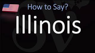 How to Pronounce Illinois  US State Name Pronunciation [upl. by Aninotna629]