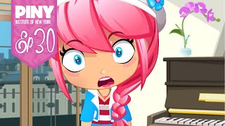 PINY Institute Of New York  Crime Of Fashion S1  EP30 🌟♫🌟 Cartoons in English for Kids [upl. by Eillam23]