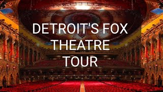 DETROIT’S FOX THEATRE AN INSIDE LOOK [upl. by Neurath]