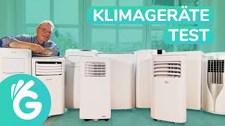 Klimageräte im Test – 4 mobile Klimaanlagen im direkten Vergleich [upl. by Radborne]