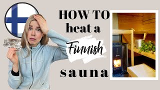 Finnish Sauna Ultimate Guide to Heating a Finnish Sauna [upl. by Oynotna11]