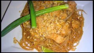 Chicken Pad Thai Recipe  Delicious Asian Food [upl. by Natloz]