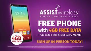 Government Cell Phone Service  Lifeline from Assist Wireless [upl. by Aibat943]