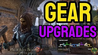 How to UPGRADE your gear in ESO Tamriel Academy  Elder Scrolls Online [upl. by Ahcilef]