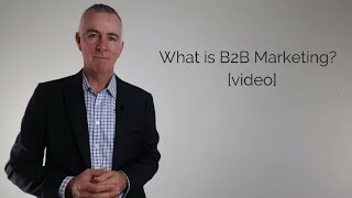 What is B2B Marketing [upl. by Vinny]