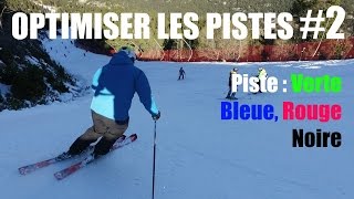 SkiOPTIMISER les pistes 2  Conseils Verte bleue rouge noire à FontRomeu Pyrénées [upl. by Onitnelav]