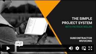 Subcontractor Invoicing  Construction Project Management  Construction Billing Process [upl. by Illa]