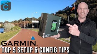 Garmin EDGE Cycling GPS Top 5 Setup amp Configuration Tips [upl. by Estelle469]