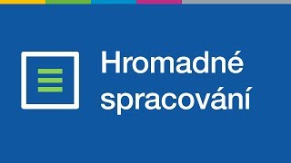 Hromadné spracování faktur [upl. by Aliehc963]