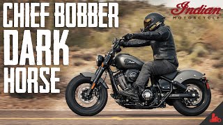 2022 Indian Chief Bobber Dark Horse TEST RIDE [upl. by Madaih]