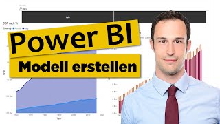 Power BI DatenModell erstellen  Power BI Tutorial [upl. by Aiduan]