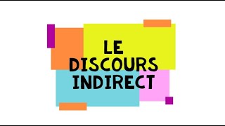 Discours indirect [upl. by Bogart860]