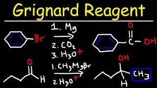 Grignard Reagent Reaction Mechanism [upl. by Ococ]