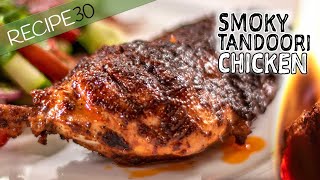 Smoky Tandoori Style Chicken made in one pan [upl. by Noitsirhc]