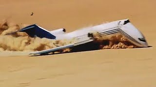 Pilot Deliberately Crashes Plane In The Desert [upl. by Sand]