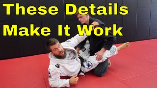 Scissor Sweep for BJJ White Belts Try These Adjustments [upl. by Arly]