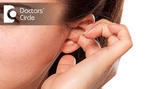 Painful Ear Pimple Popped and Slowly Pressured [upl. by Nolek]